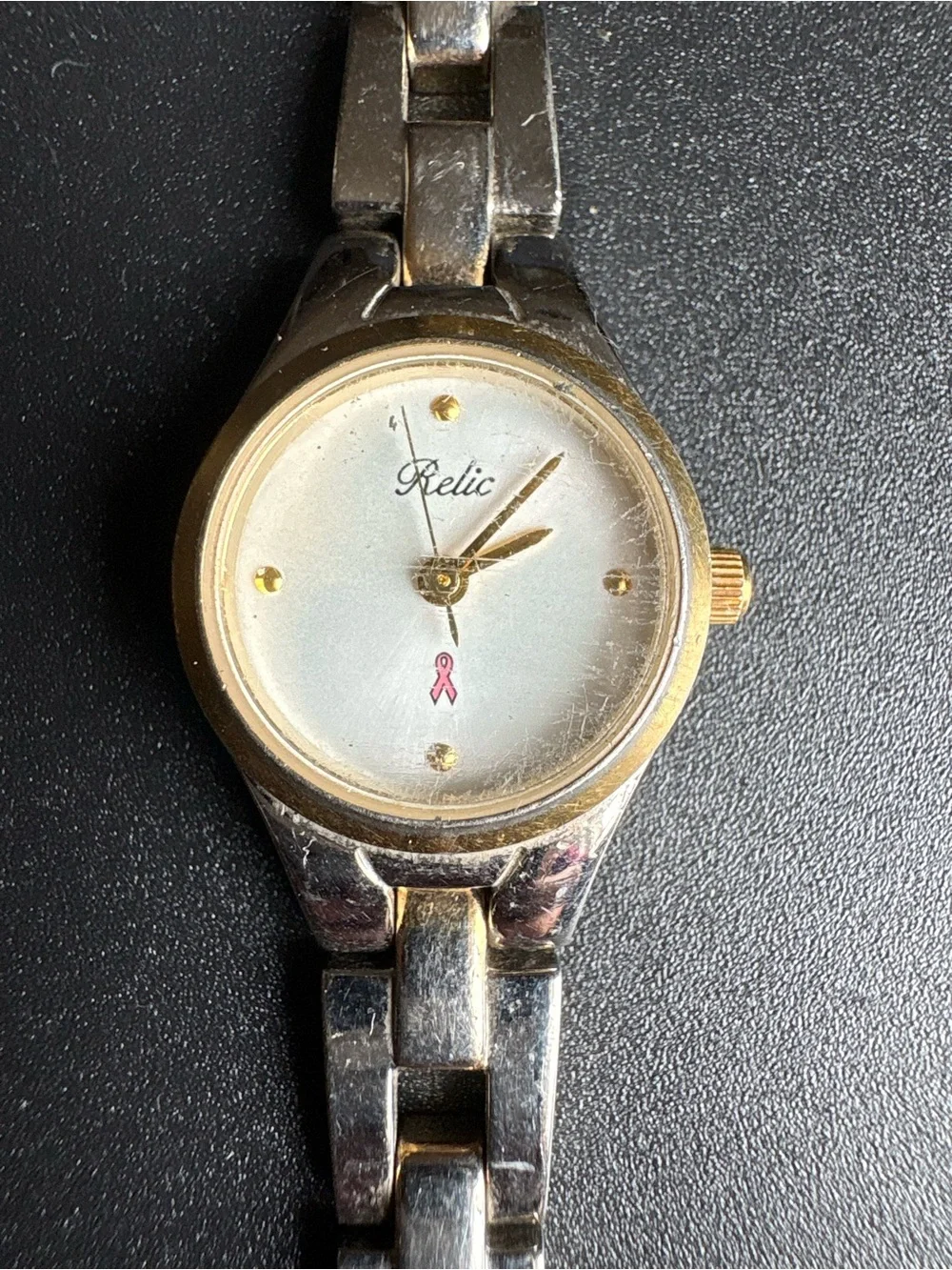 Relic Two-Tone Women's Bracelet Watch - Silver & Gold